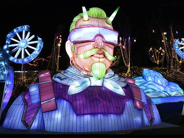 Themed landscaping and environment