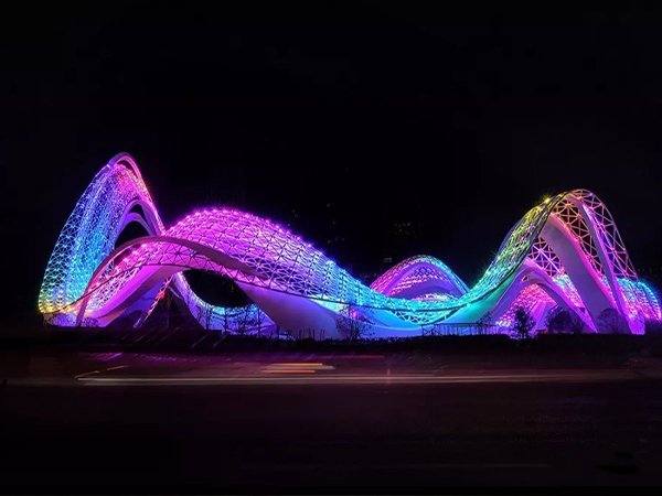 Lantern festival alongside European Christmas market