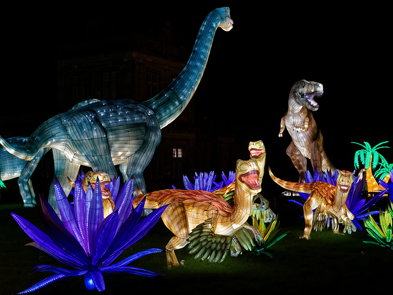 Bringing Prehistoric Giants to Light — The Art of Dinosaur Lanterns