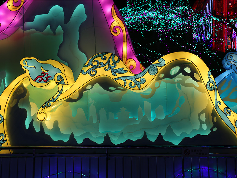 Silk Road Themed Lantern Installation