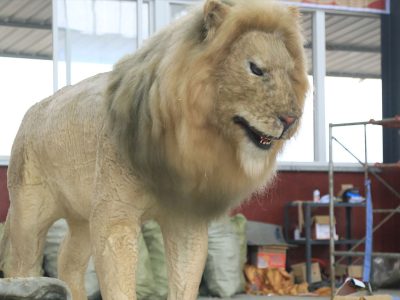 Life-Size Animatronic Lion — Realistic Zoo Animal for Theme Parks & Museum Exhibits