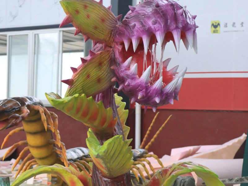 Giant Animatronic Venus Flytrap — Interactive Carnivorous Plant for Botanical Gardens & Theme Parks