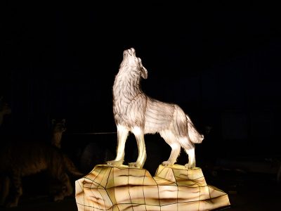 Howling Wolf Lantern