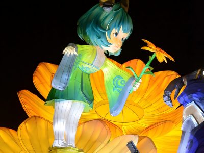 Anime Character Lantern Display