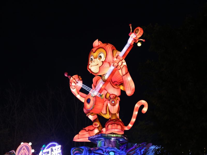 Zodiac Monkey Lantern – Steampunk Chinese New Year Display