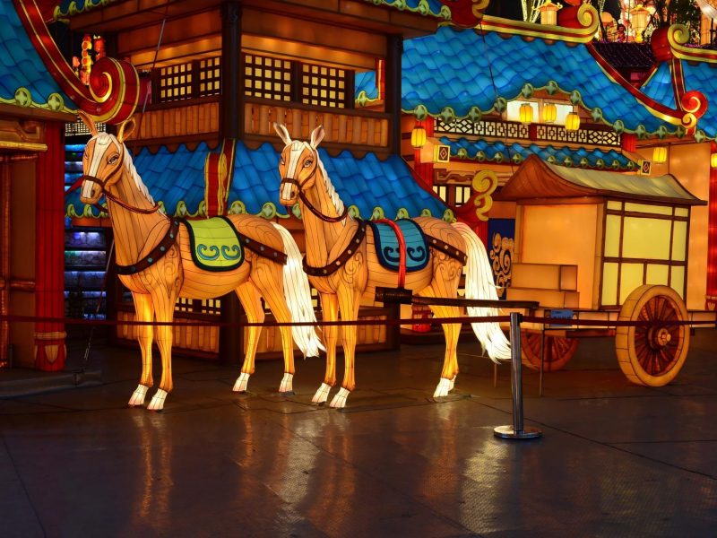 Ancient Horse Carriage Lantern