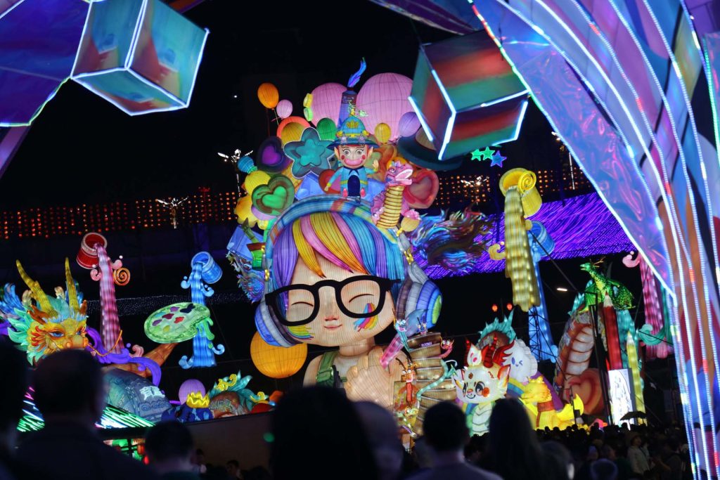Halloween Lantern Castle Display — illuminated display for zoos, festivals and events