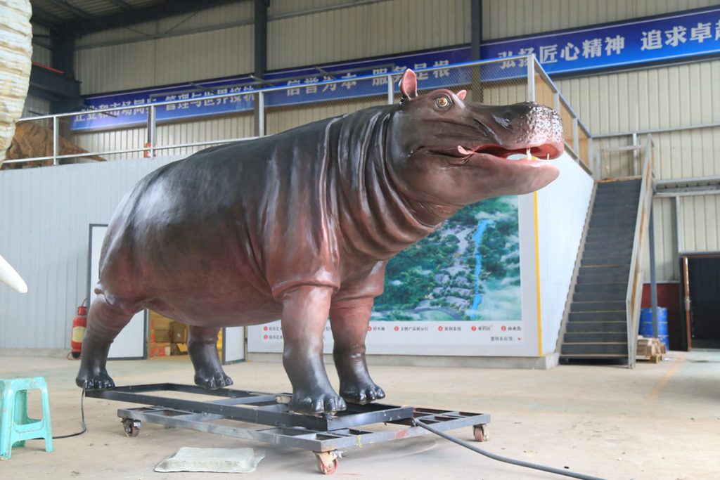 Animatronic Hippopotamus Full Body