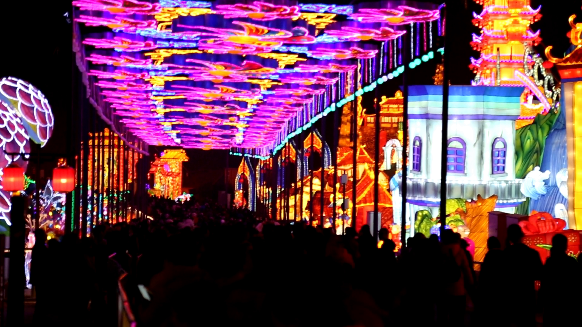 Chinese Lantern Festival — Themed Lantern Group Display