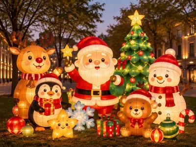 Christmas Storybook Character Lantern Collection