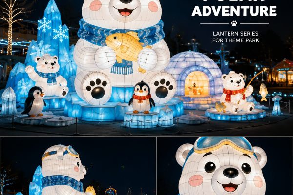 Winter Lantern Festival Manufacturer — Custom Ice & Snow Displays for Zoos & Parks