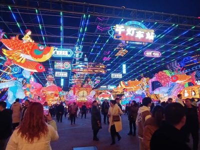 Walk-Through Lantern Tunnel — Immersive Corridor Lantern Display for Festivals, Theme Parks & Zoo Lights