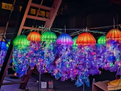 Hanging Jellyfish Lanterns