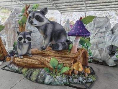 Raccoon Lantern