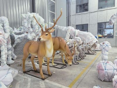 Sika Deer Lantern